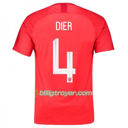 Billige Fotballdrakter England Dier 4 VM 2018 Bortedraktsett